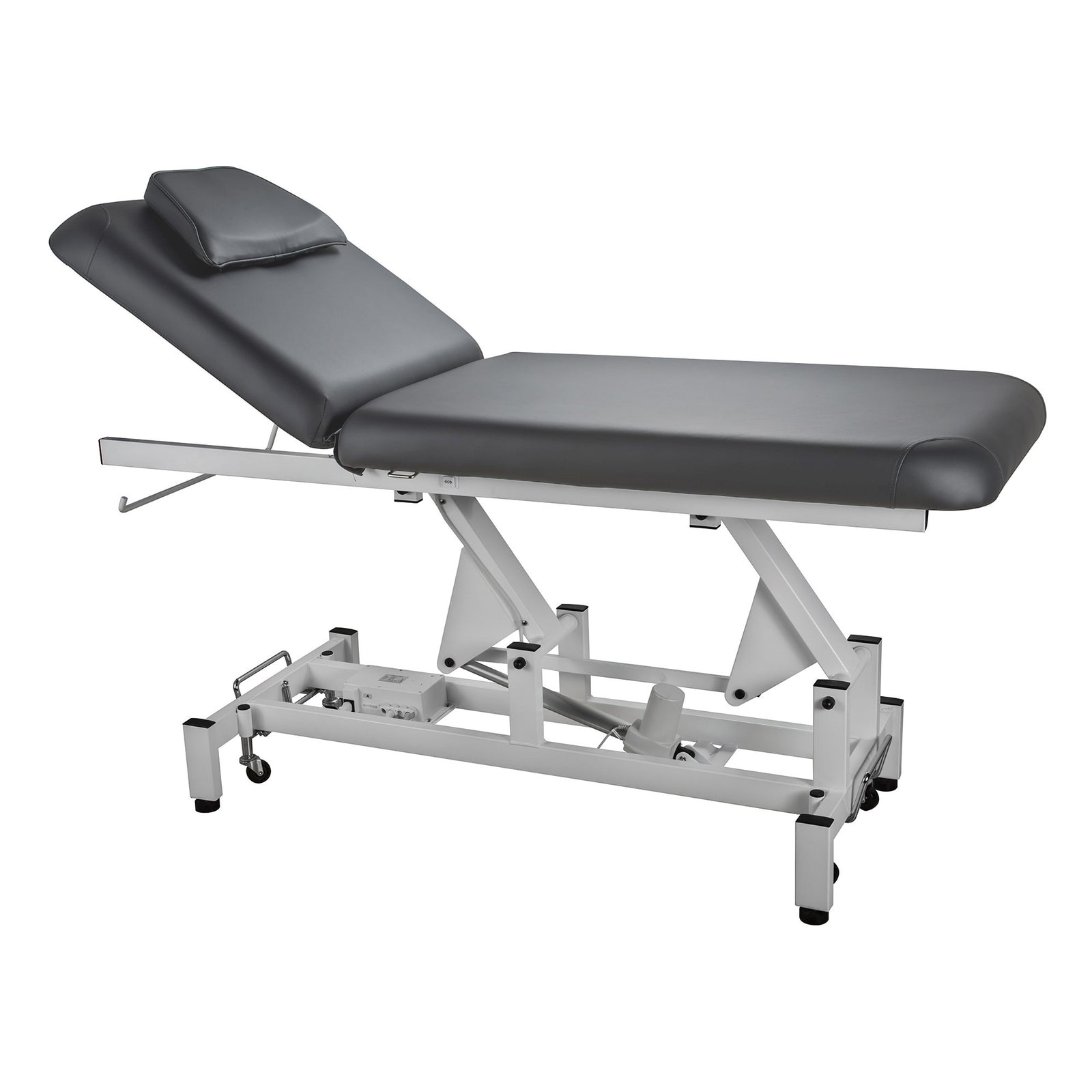 Massagetafel Elektrisch Seem Wit-Donkergrijs