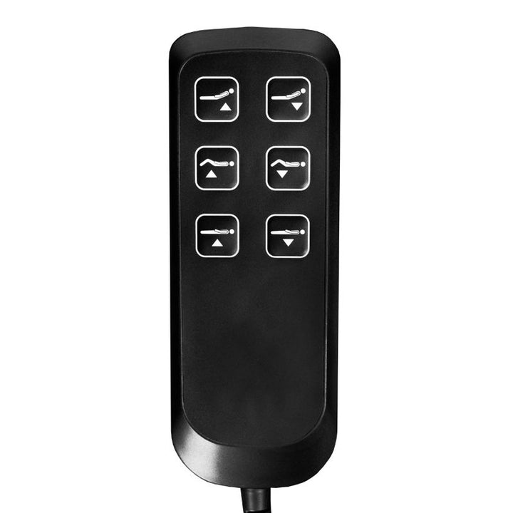 Behandelstoel Elektrisch Lux 3 Motoren Zwart - afbeelding 6