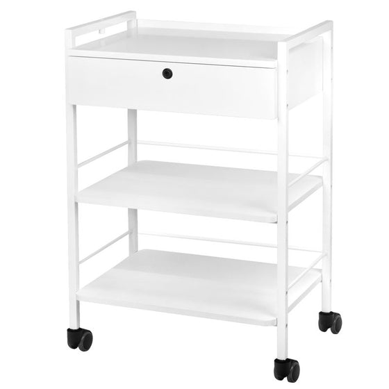 Rullevogn Giovanni 1019A Hvid