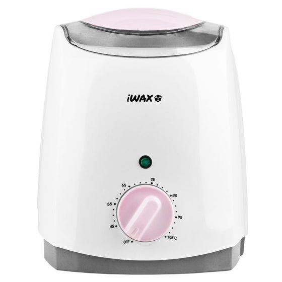 Voksvarmer Dåse iWax 800ml 200W Hvid-Rosa