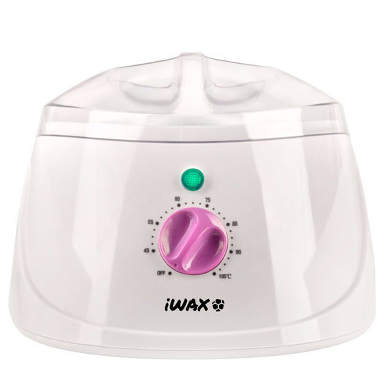 Voksvarmer Dåse iWax 400ml 150W Hvid-Rosa