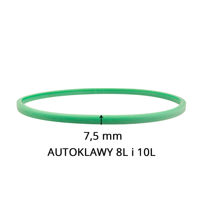 Woson Siliconen Pakking voor Autoclaaf 10L en 12L Groen 7,5 mm - afbeelding 2