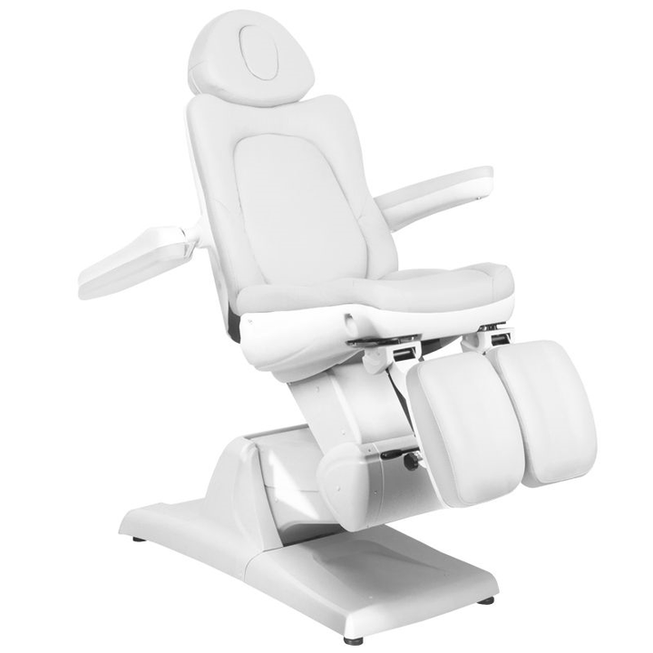 Behandelstoel Elektrisch Azzurro 870S Pedi 3 Motoren Wit - afbeelding 2