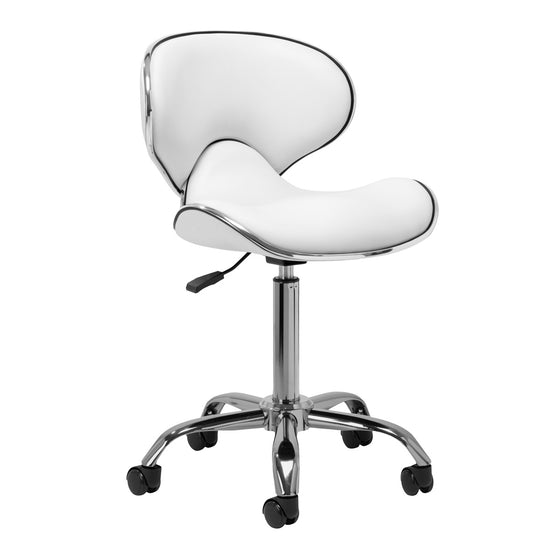 Taburet Gabbiano Q-4599 Arbejdsstol - Hvid