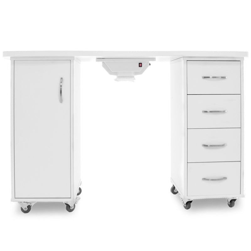 Manicure Tafel met Afzuiging 2027 Wit - afbeelding 2