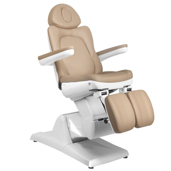 Elektrisk Behandlingsstol Azzurro 870S Pedi 3 Motorer Cappuccino