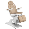 Behandelstoel Elektrisch Azzurro 870S Pedi 3 Motoren Cappuccino