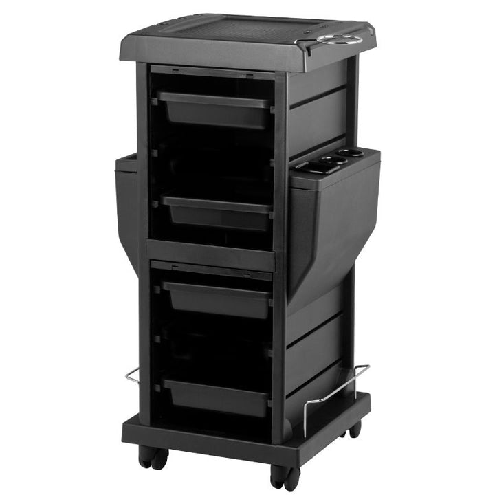 Werkwagen Kapper met Slot Gabbiano 100C Zwart - afbeelding 10