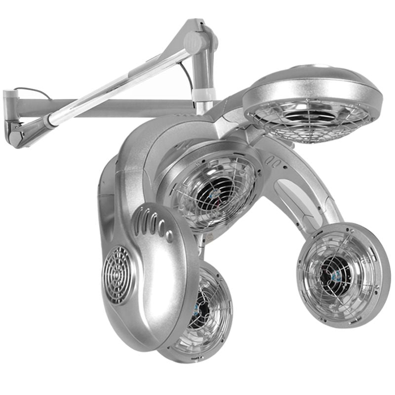 Droogkap met Wandarm Infrazon Gabbiano GD-505W Zilver - afbeelding 3