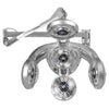 Droogkap met Wandarm Infrazon Gabbiano GD-505W Zilver
