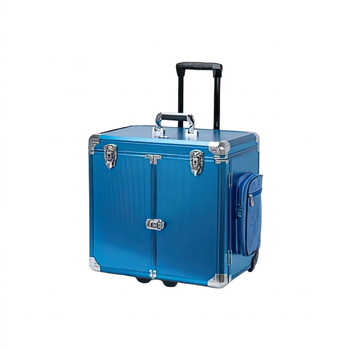 Pedicure Koffer met Trolley Clinic Club Follow Me Amburex Blauw