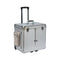 Pedicure Koffer met Trolley Clinic Club Follow Me Amburex Zilver