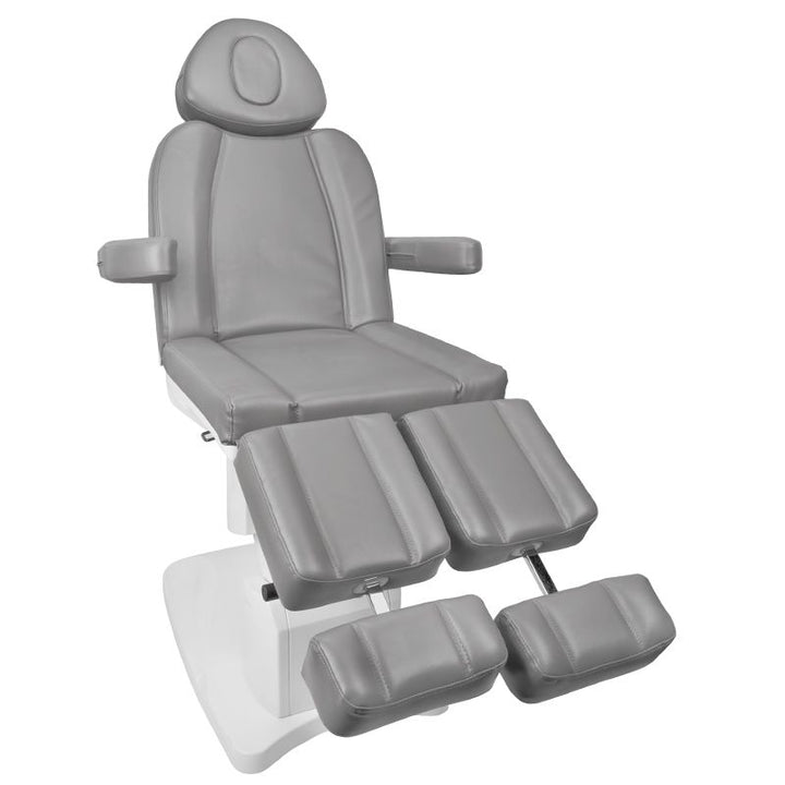 Behandelstoel Elektrisch Azzurro 708AS Pedi 3 Motoren Grijs