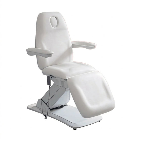 Elektrisk behandlerstol P Clinic Brooklyn 4 - Hvid
