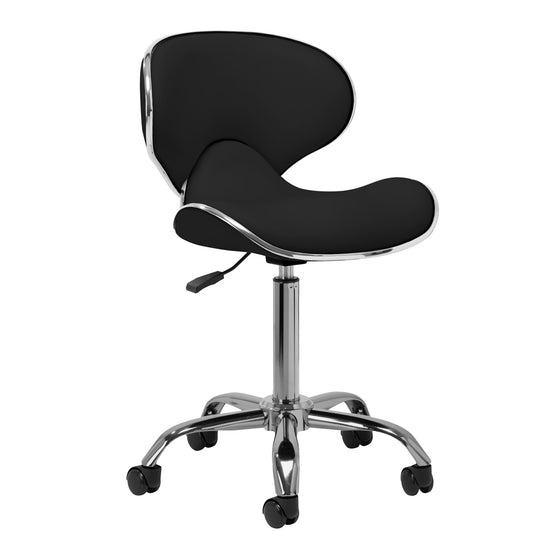 Taburet Gabbiano Q-4599 Arbejdsstol - Sort
