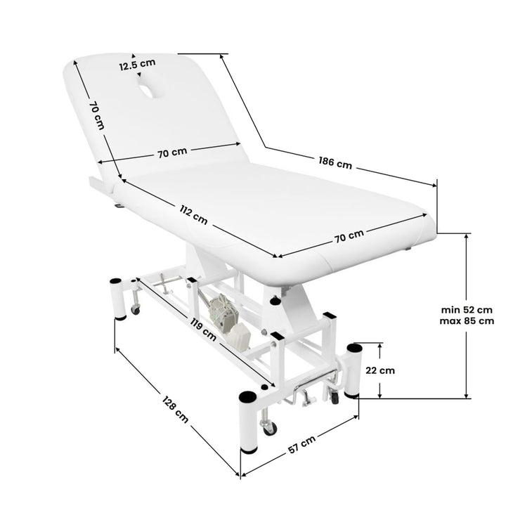 Massagetafel Elektrisch Azzurro 684 1 Wit - afbeelding 7