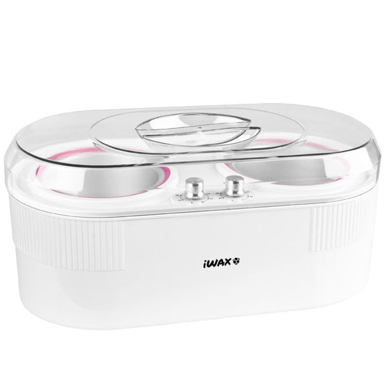 Voksvarmer Dåse iWax 2i1 400ml + 800ml 400W Hvid