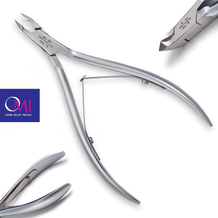 Kunstnageltang Omi Pro-Line AL-201 6 mm - afbeelding 2