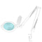 Lupelampe LED SMD 5D med Skrueklemme Glow Moonlight 8013 Hvid