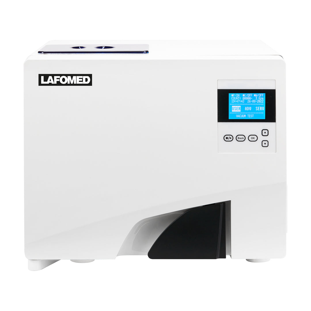 Autoklav Lafomed Premium Line LFSS12AA LCD med Printer 12L Klasse B Medicinsk - billede 2