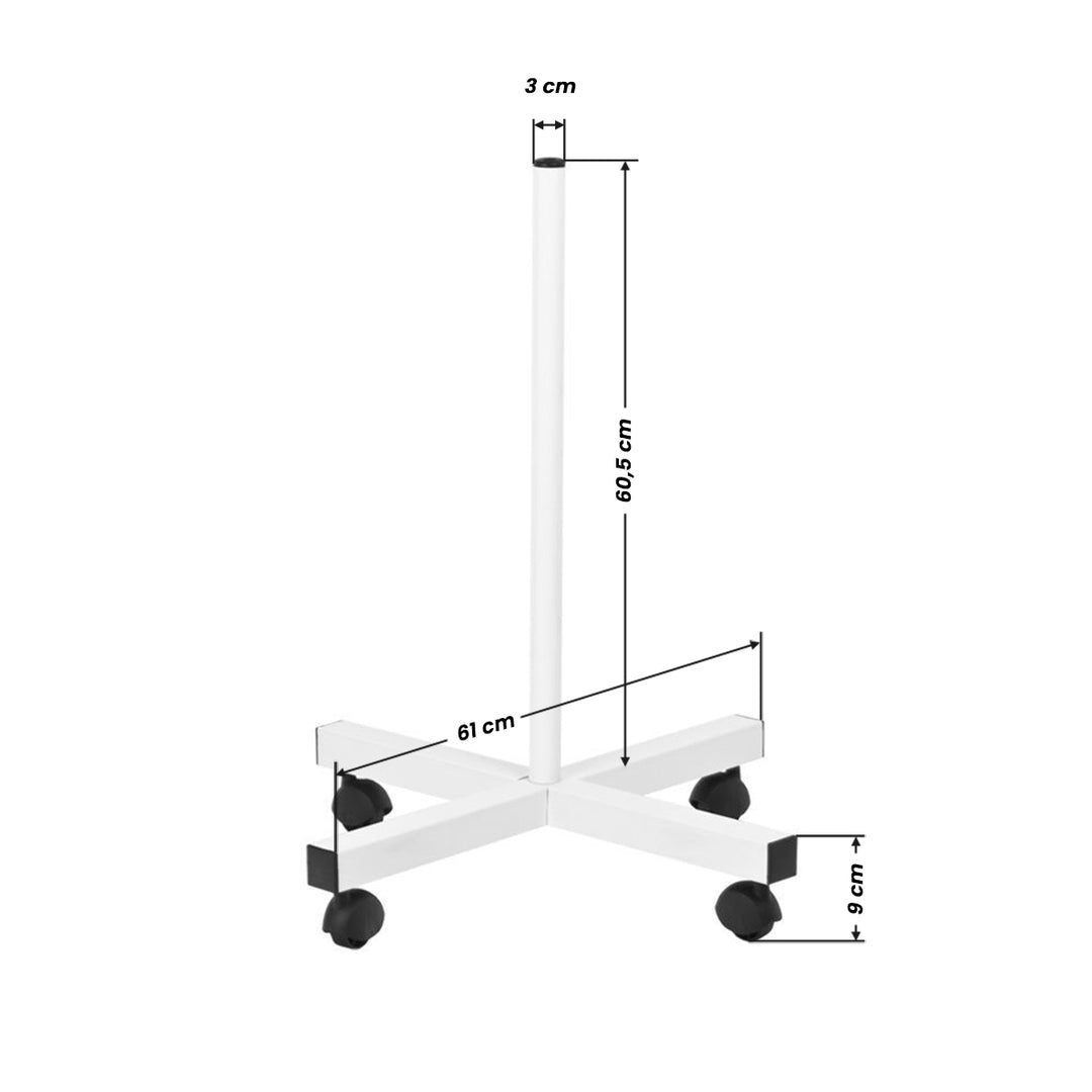 Loeplamp LED 5D op Statief S4 Wit - afbeelding 5