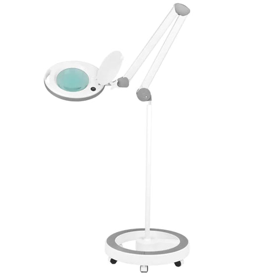 Lup LED 60 SMD 5D på Stativ Elegante 6014 - Hvid