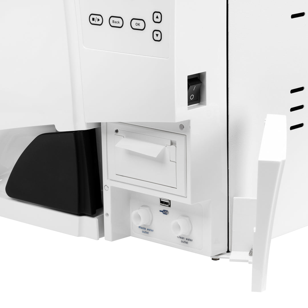 Autoclaaf Lafomed Premium Line LFSS23AA LCD met Printer 23 L Klasse B Medisch - afbeelding 9