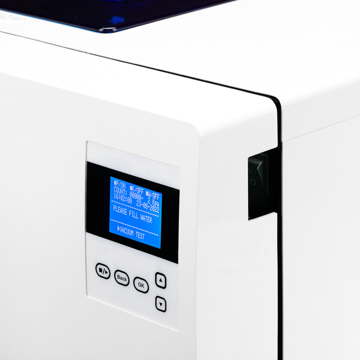 Autoclaaf Lafomed Premium Line LFSS08AA LCD met Printer 8 L Klasse B Medisch - afbeelding 5