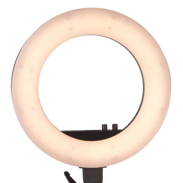 Ringlamp met Statief 18" 48W Zwart - afbeelding 5