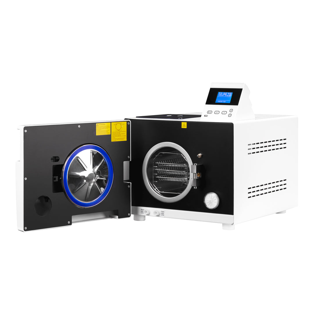 Autoclaaf Lafomed Compact Line LFSS08AC LCD met Printer 8 L Klasse B Medisch - afbeelding 6