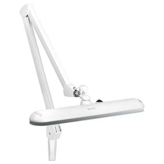 LED Lampe Skønhedssalon med Klemme og Justerbar Lysintensitet Elegante 801L Hvid