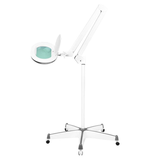 Lup LED 60 SMD 5D på Stativ Justerbar Lysstyrke Elegante 6028 - Hvid