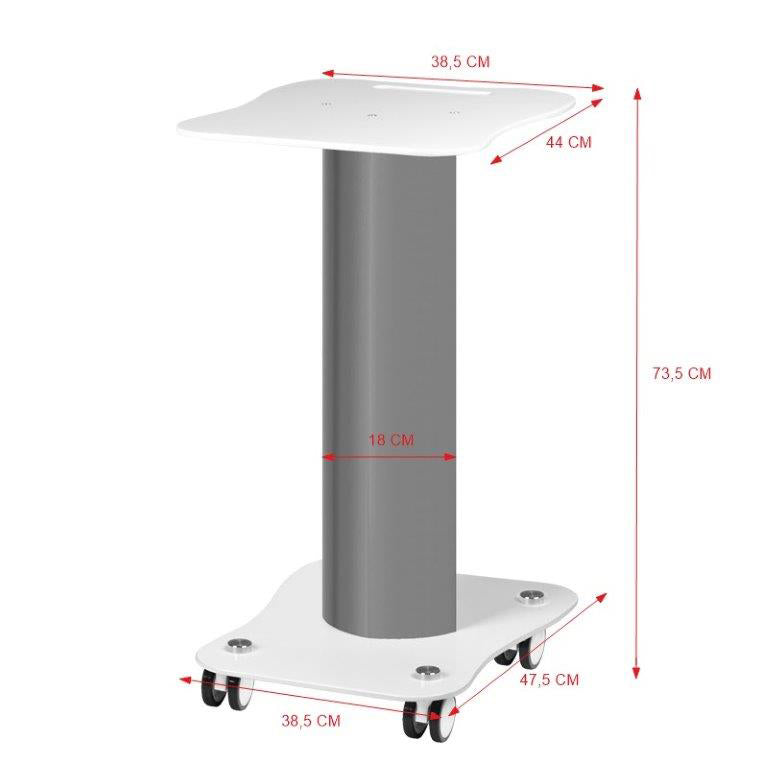 Roltafel 003 Wit - afbeelding 2