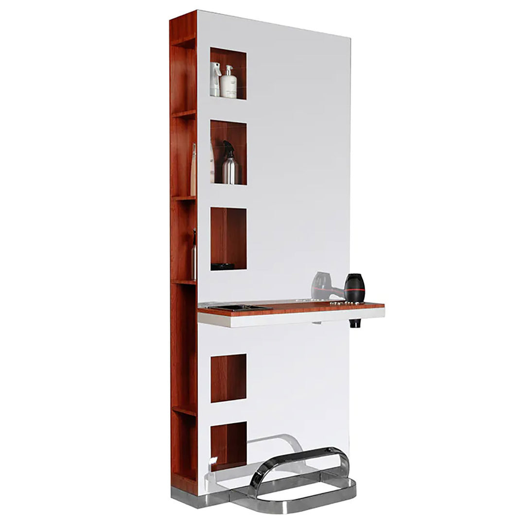 Kaptafel Kapperssalon Gabbiano B058 Kersenhout - afbeelding 2