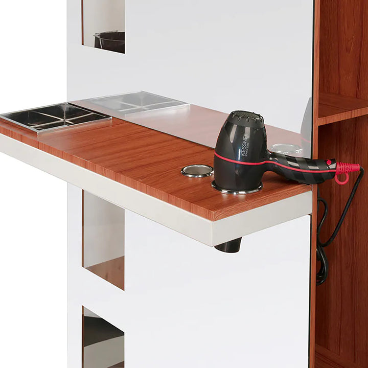 Kaptafel Kapperssalon Gabbiano B058 Kersenhout - afbeelding 5