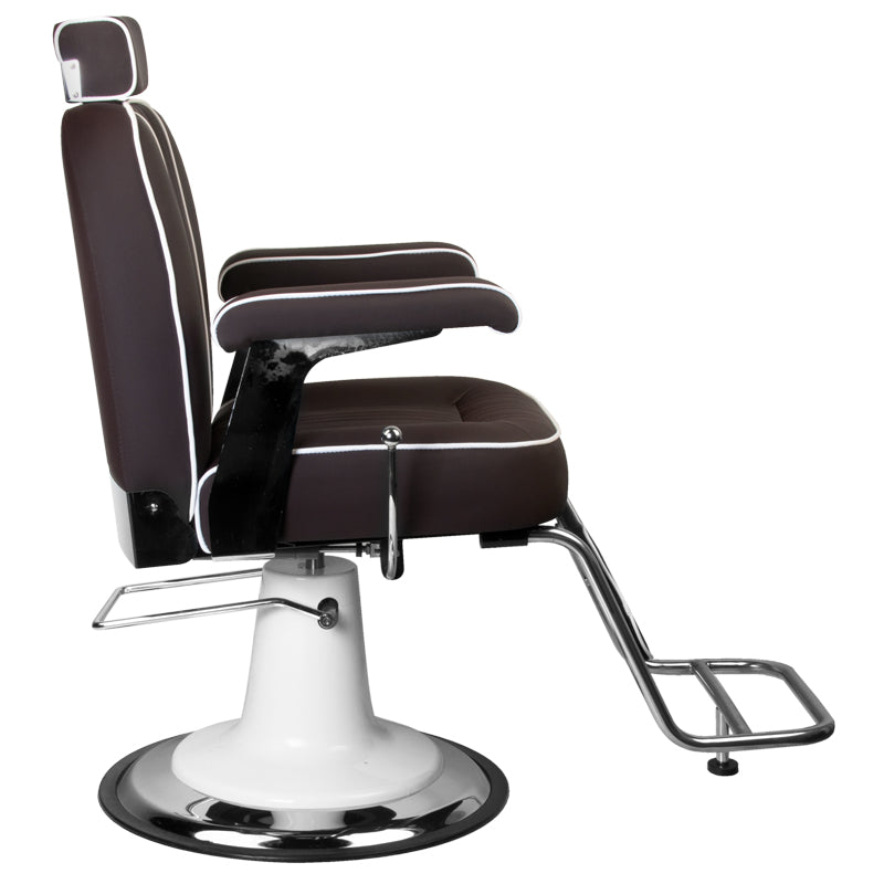 Barberstoel Gabbiano Amadeo Bruin - afbeelding 2