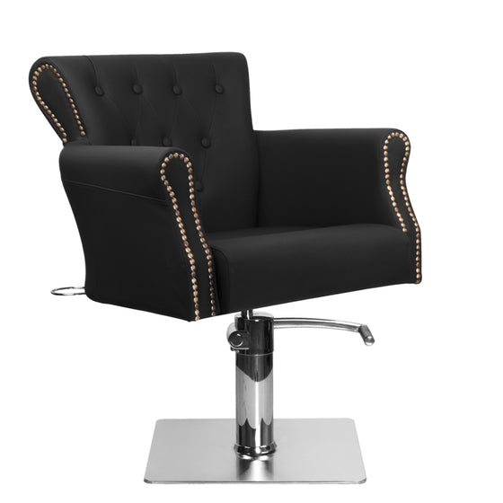 Frisørstol Hair System Ber 8541 - Sort