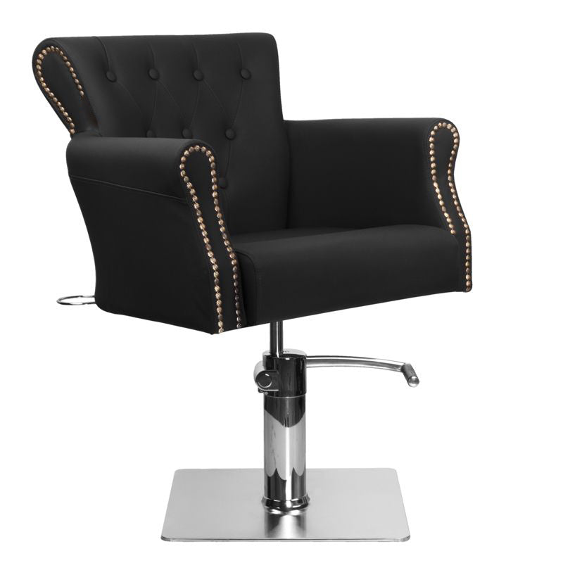 Kappersstoel Hair System Ber 8541 Zwart - afbeelding 2