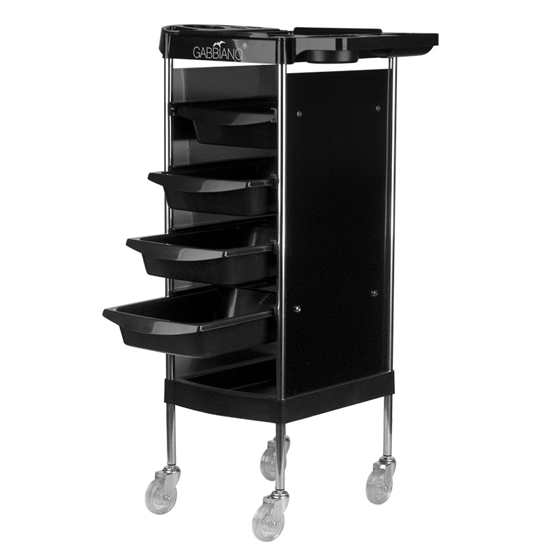 Werkwagen Kapper Gabbiano FX11-B Zwart - afbeelding 2