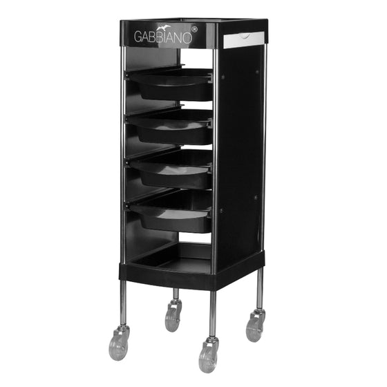 Frisørvogn Gabbiano FX11F Sort
