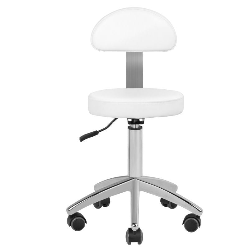 Behandelstoel Elektrisch Sillon Lux 273B 3 Motoren met Kruk Wit - afbeelding 3