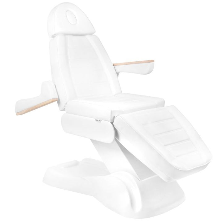 Behandelstoel Elektrisch Sillon Lux 273B 3 Motoren met Kruk Wit - afbeelding 6