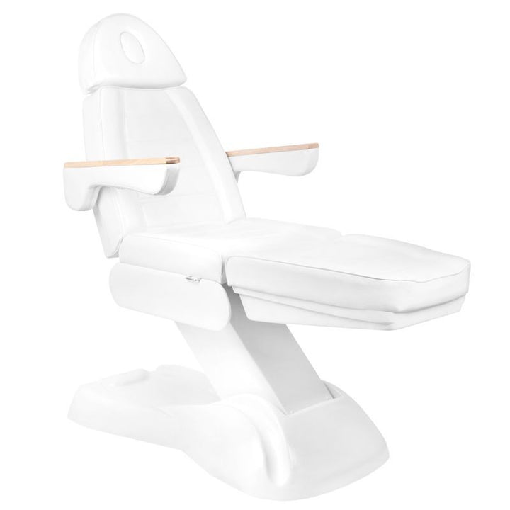 Behandelstoel Elektrisch Sillon Lux 273B 3 Motoren met Kruk Wit - afbeelding 7