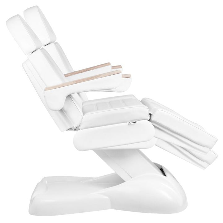 Behandelstoel Elektrisch Sillon Lux 273B 3 Motoren met Kruk Wit - afbeelding 11