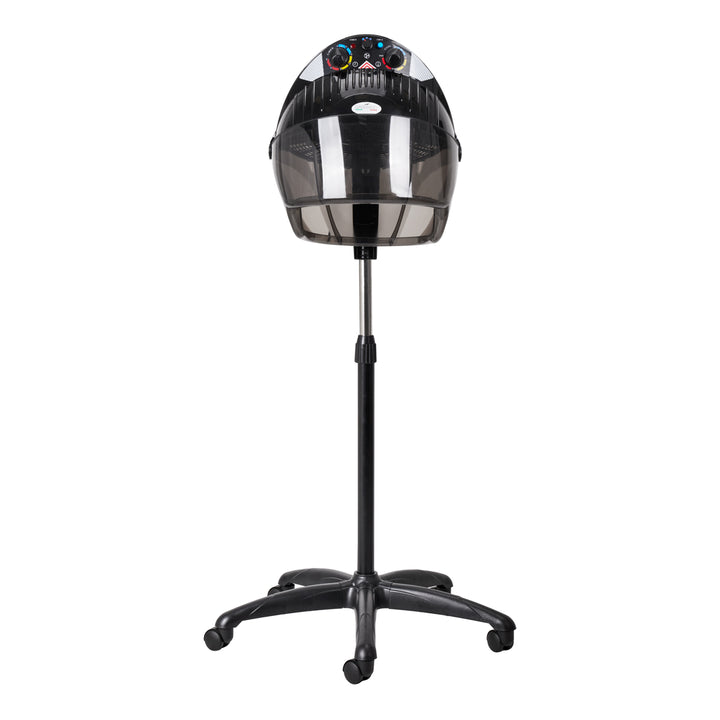 Droogkap met Statief Ionic Triple Speed Gabbiano Centurion LVI-203S Zwart - afbeelding 4