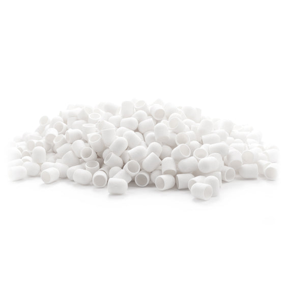 Exo Slibehætte Kugle 10 mm Hvid Grov 500x