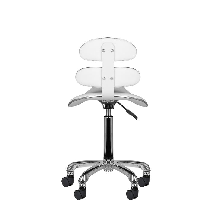 Zadelkruk Verstelbaar Eco Leder AM-880 Wit - afbeelding 4