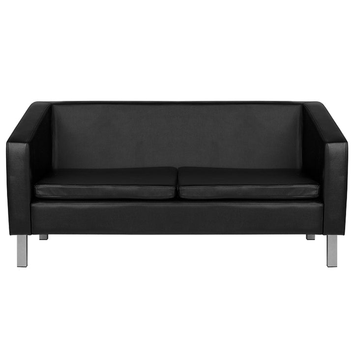 Wachtkamerbank Gabbiano BM18003 3-zits Zwart - afbeelding 2
