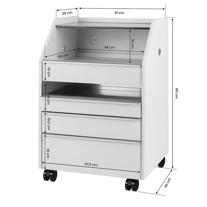 Roltafel 984 Grijs - afbeelding 12
