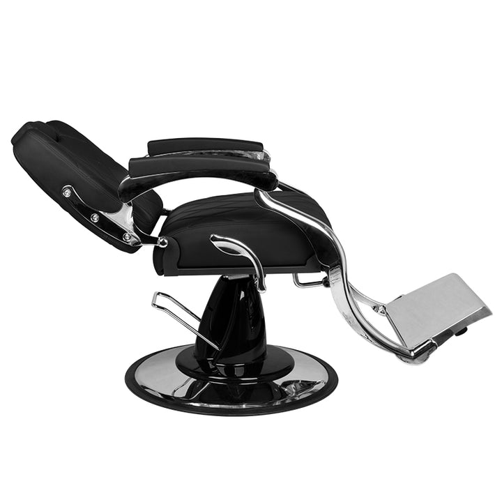 Barberstoel Gabbiano Dario Zwart - afbeelding 3